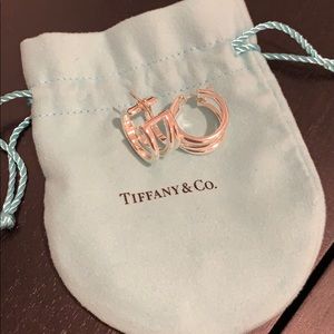 Brand New Sterling Silver Hoop Earrings